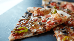 Vegetable Pizza Slice