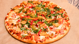Chicken Vegetable Pizza