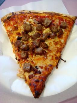 Sausage Pizza Slice
